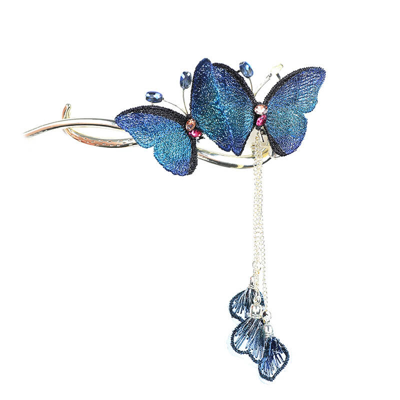 Vintage Butterfly Hair Claw Twist Hair Clip