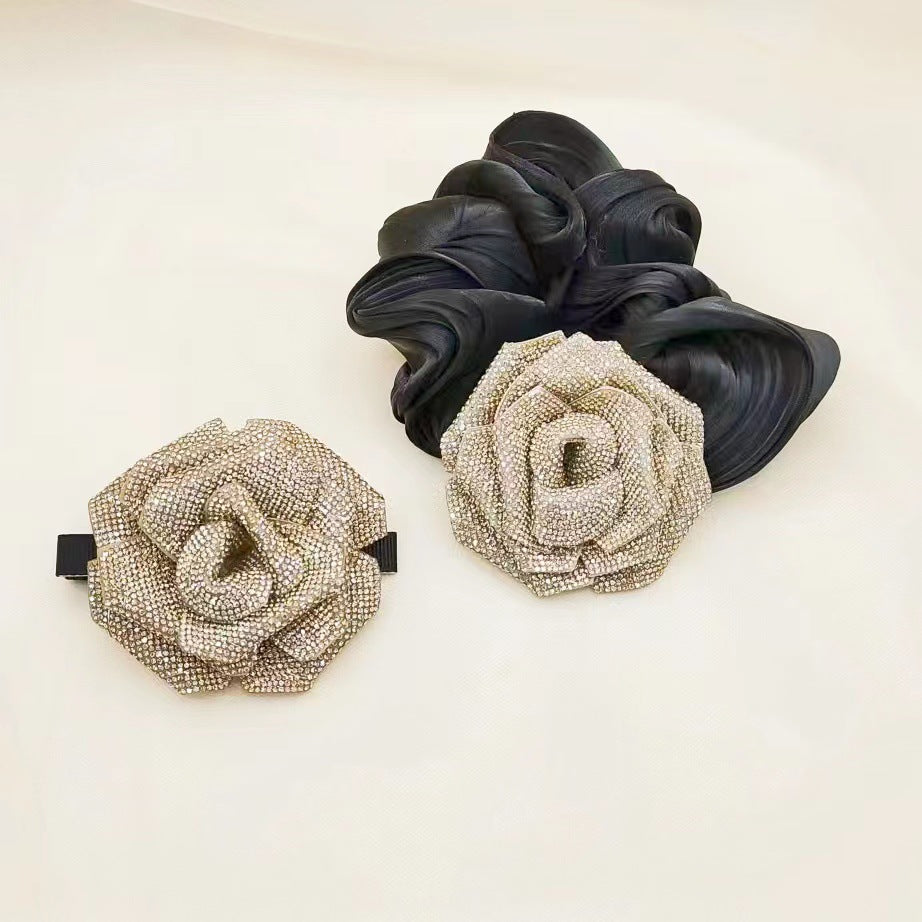 Stunning Camellia Hair Clips