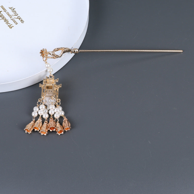 Vintage Lantern Hair Clasp Hair Pin