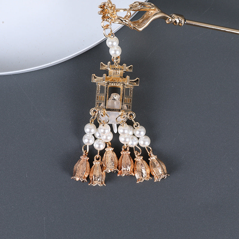 Vintage Lantern Hair Clasp Hair Pin