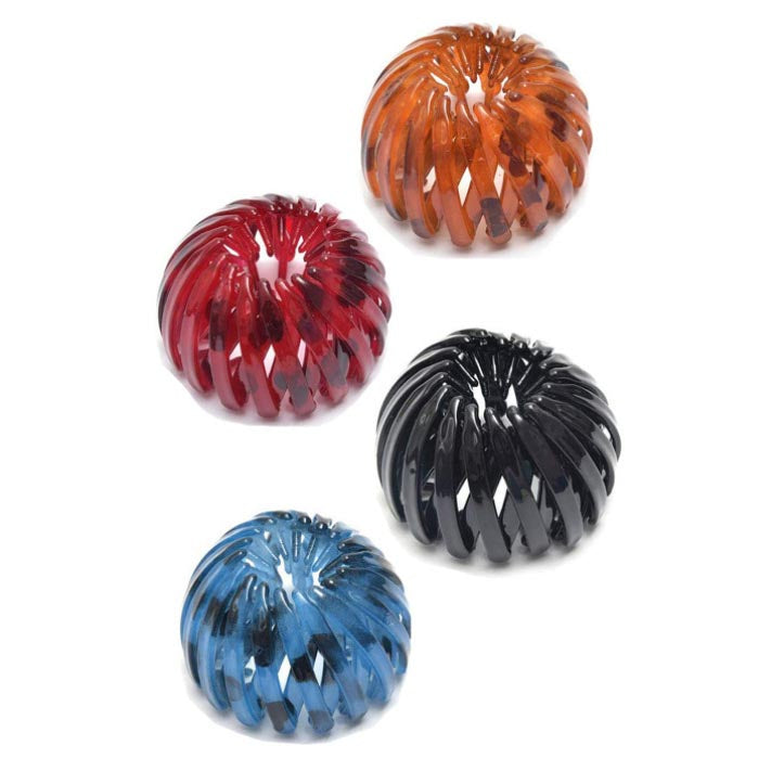 3 Pcs Bird Nest Bun Hair Clip Ponytail Holder