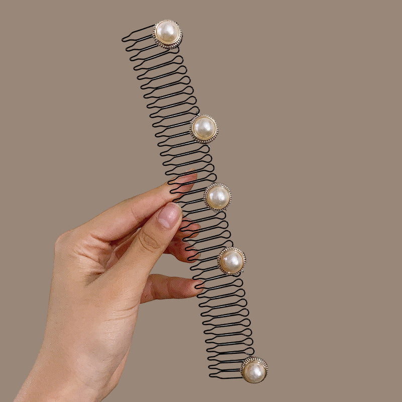 Camellia Hair Comb Clip for Bangs Shredding Hair