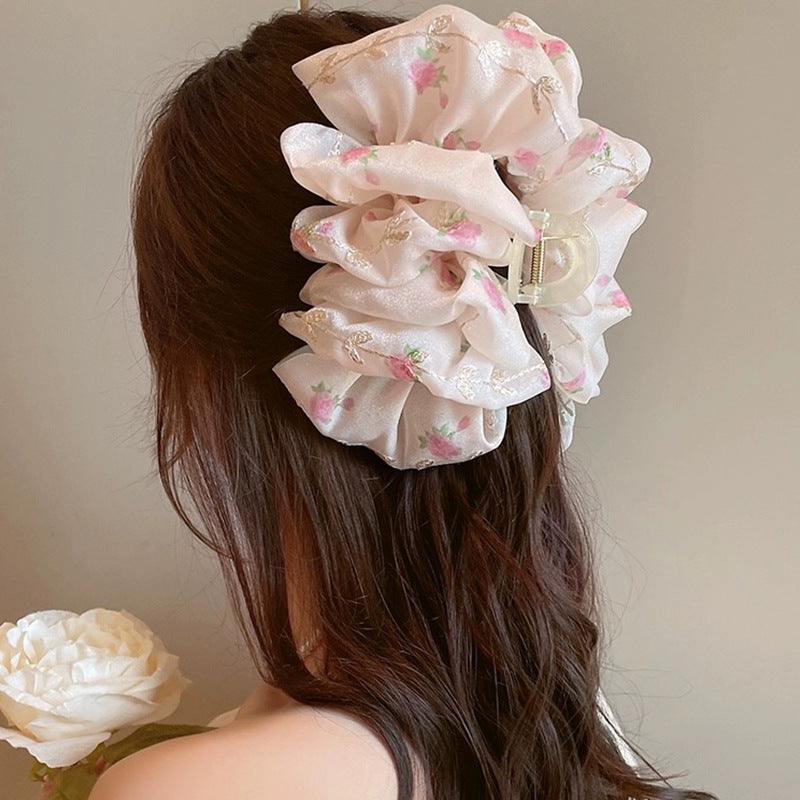 Cloud Bow Bubble Clips Bow Hair Claw