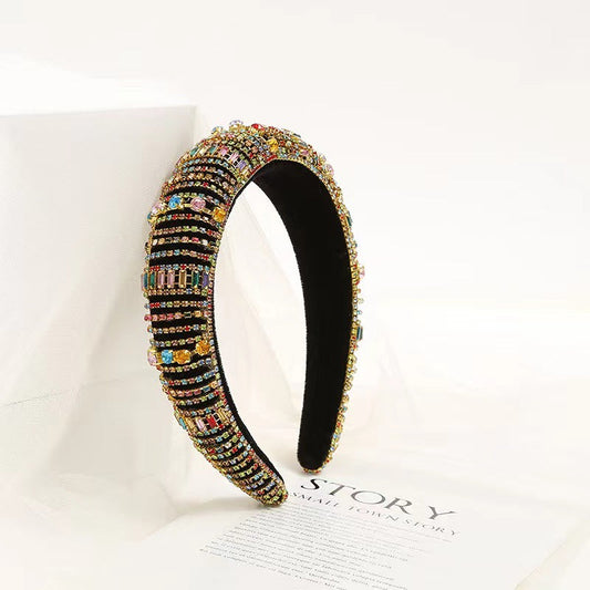 Crystal Baroque Sponge Headband