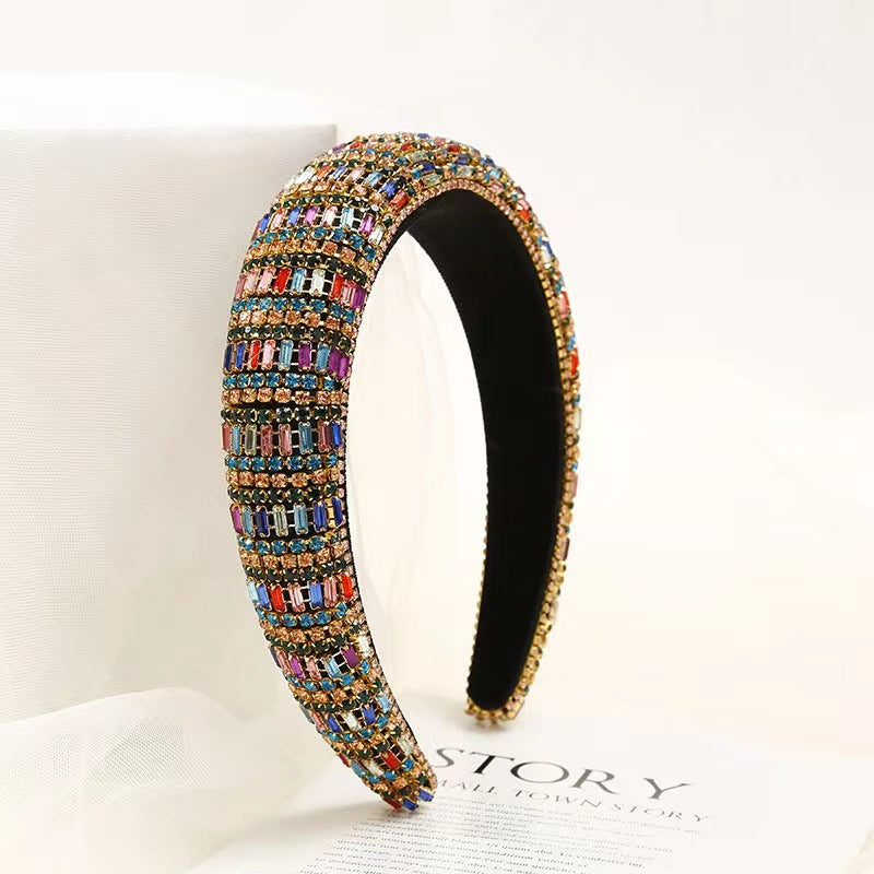 Crystal Baroque Sponge Headband