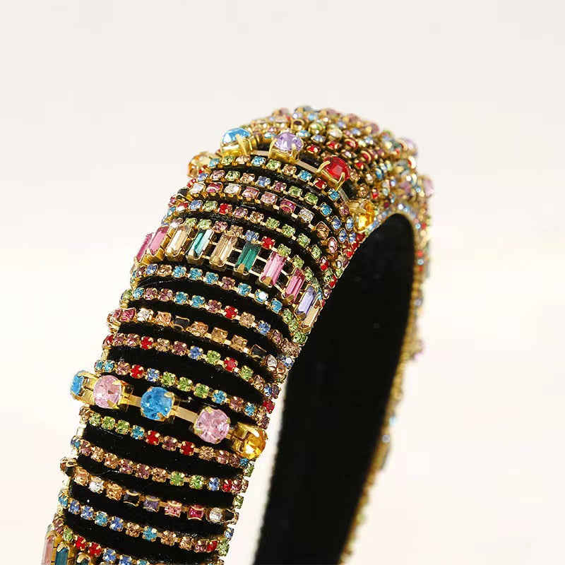 Crystal Baroque Sponge Headband
