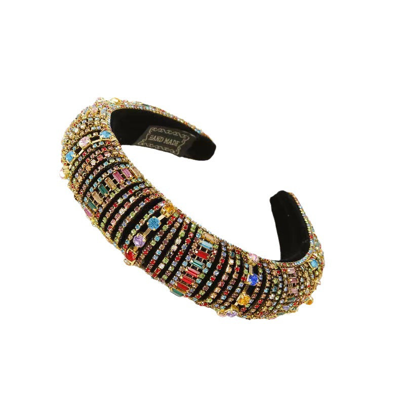 Crystal Baroque Sponge Headband
