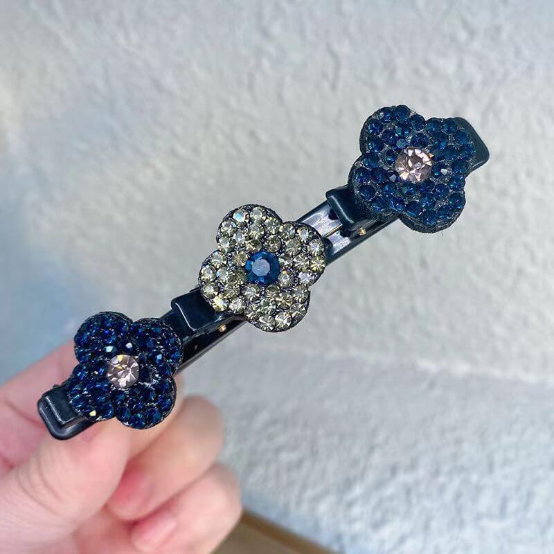 Cute Diamond Hair Claw Clips for Long Hair Styling Sectioning