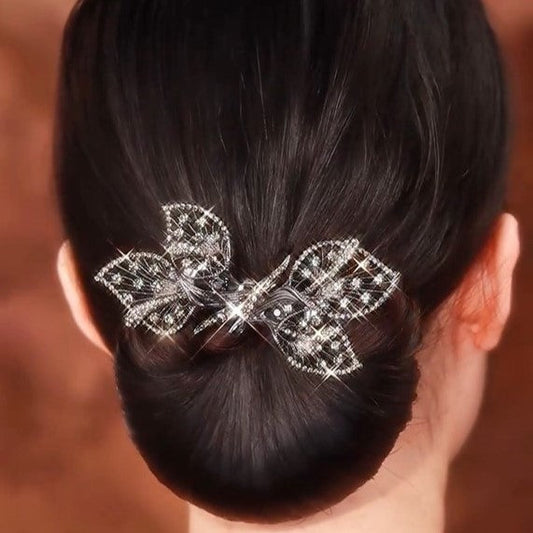 Diamond Leaves Updo Hairstyle Tool Twist Hair Clips