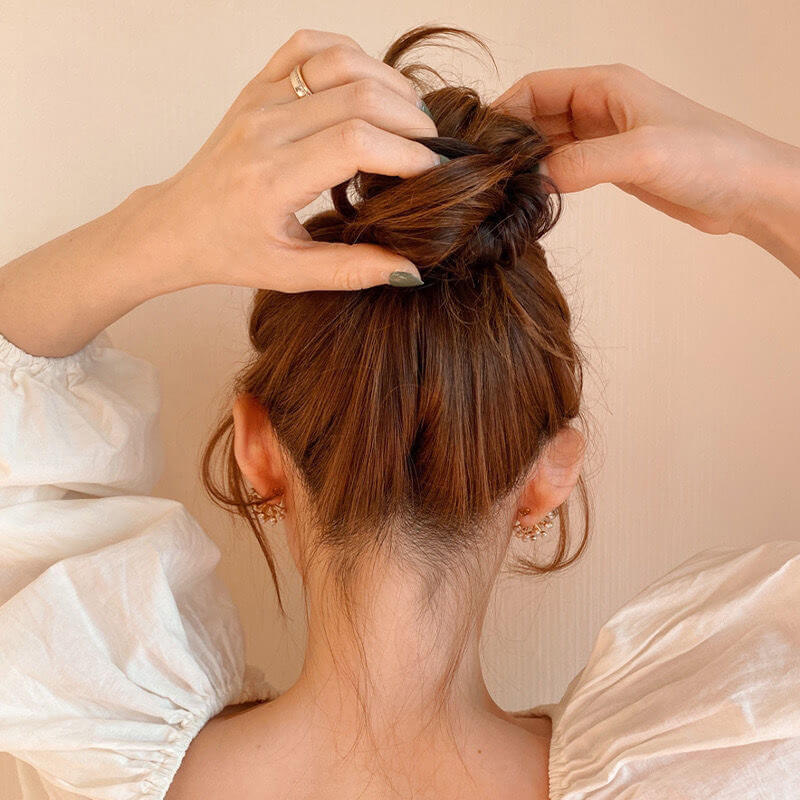 Donut Hair Bun Makers Hair Style Tool Accessories