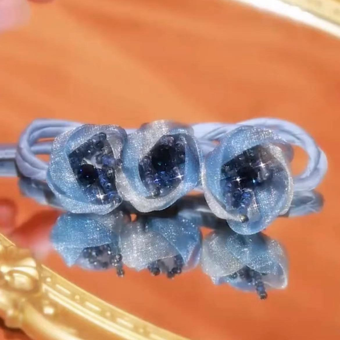 Flower Simple Updo Hairstyle Bun Tool Twist Hair Clips