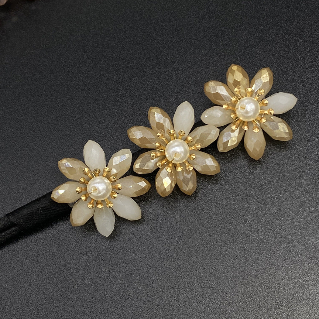Flower Twist Hair Clips Updo Hairstyle Bun Tool