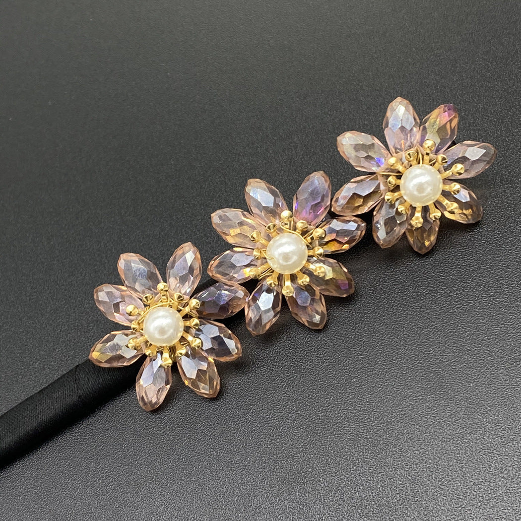 Flower Twist Hair Clips Updo Hairstyle Bun Tool