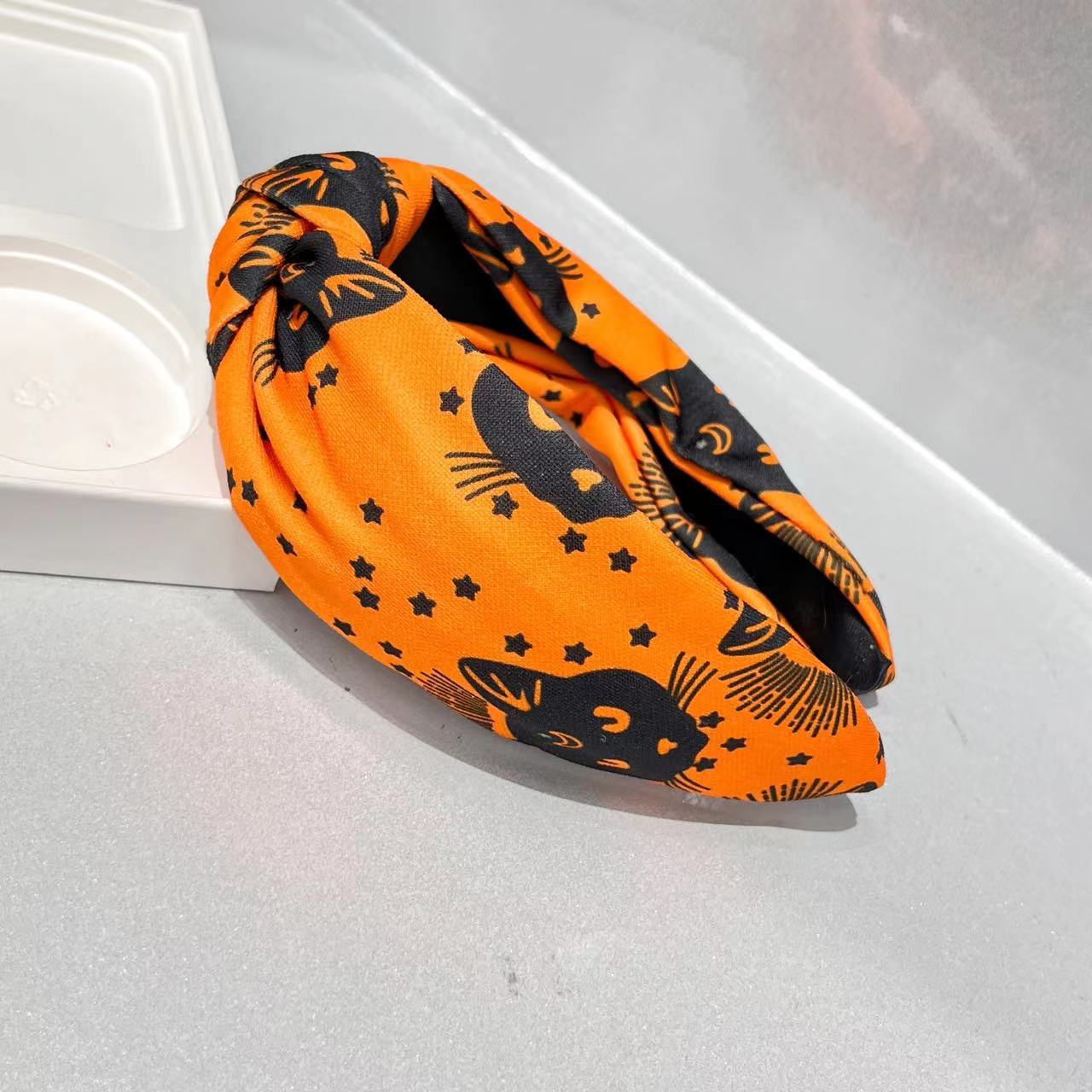 Halloween Plaid Skull Ghost Holiday Party Headband