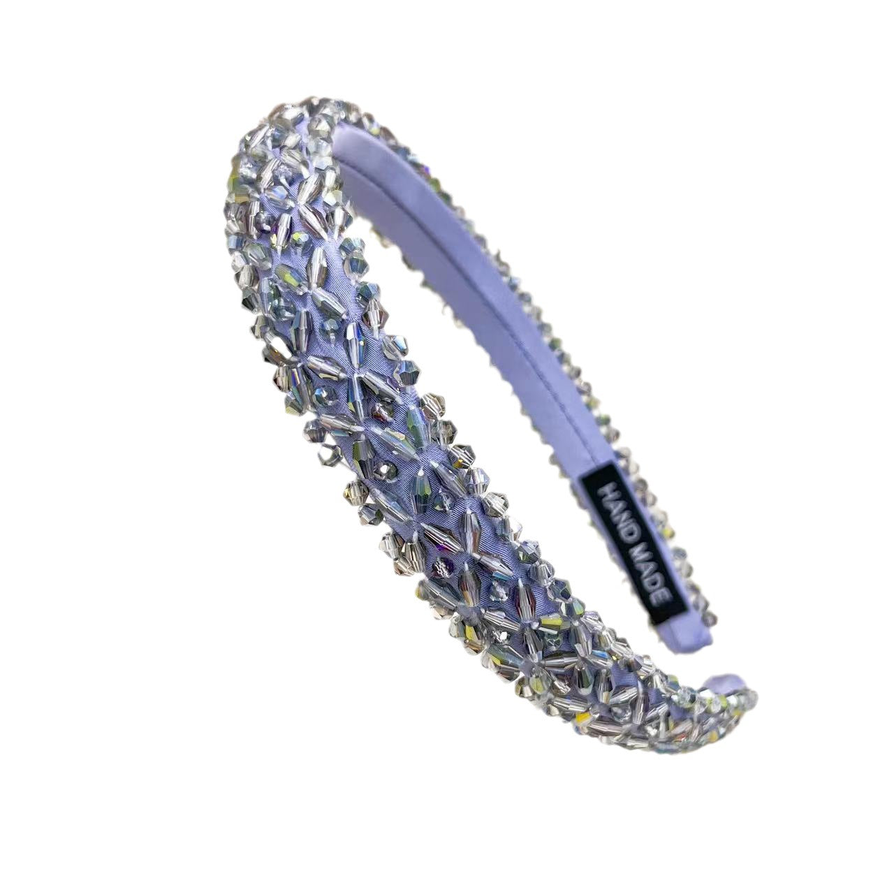 High End Handmade Crystal Bead Headband