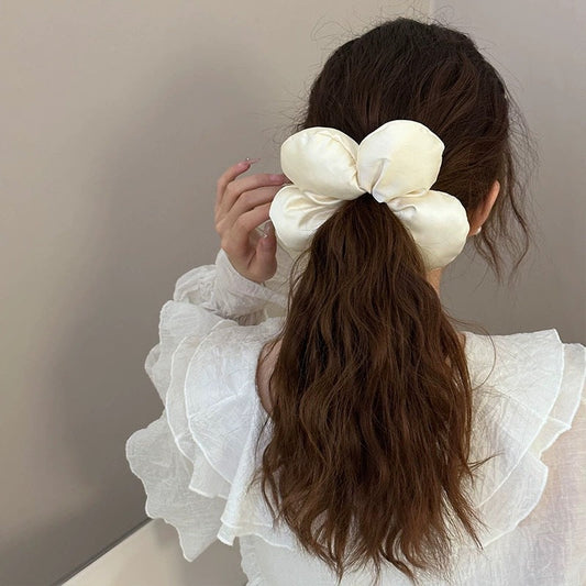 Large Bread Flower Elastic Hair Tie Scrunchies