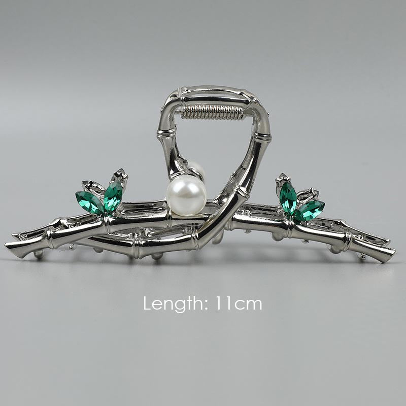 Large Size Rose Hair Claw for Thick Hair