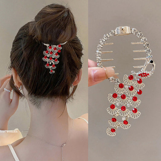 Peacock Easy Bun Hairstyle Maker DIY Bun Tool