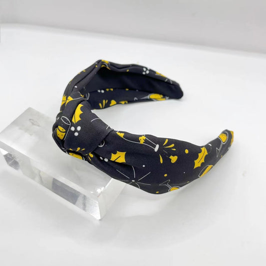 Pumpkin Printed Tied Headband