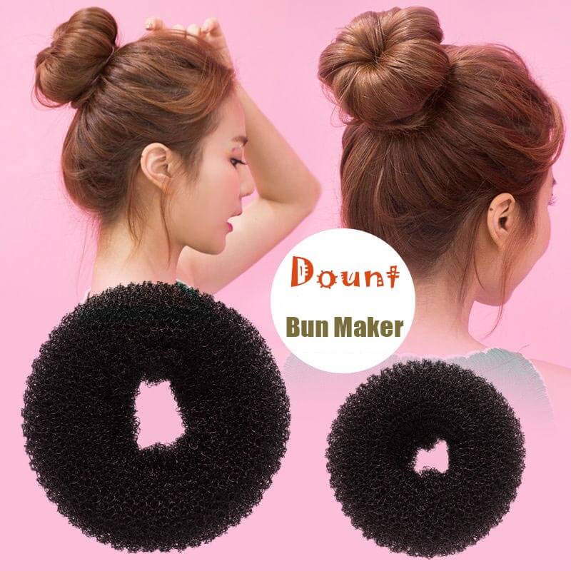 Donut Hair Bun Maker Set Fast Bun Tools