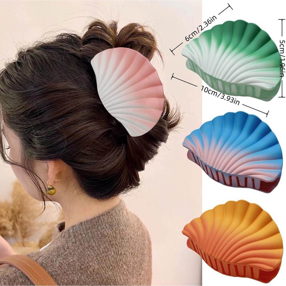 3PCS Dreamy Shell Hair Claw Clips Set