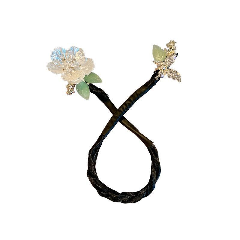 Flower Hair Bun Maker Updo Twist Hair Clips