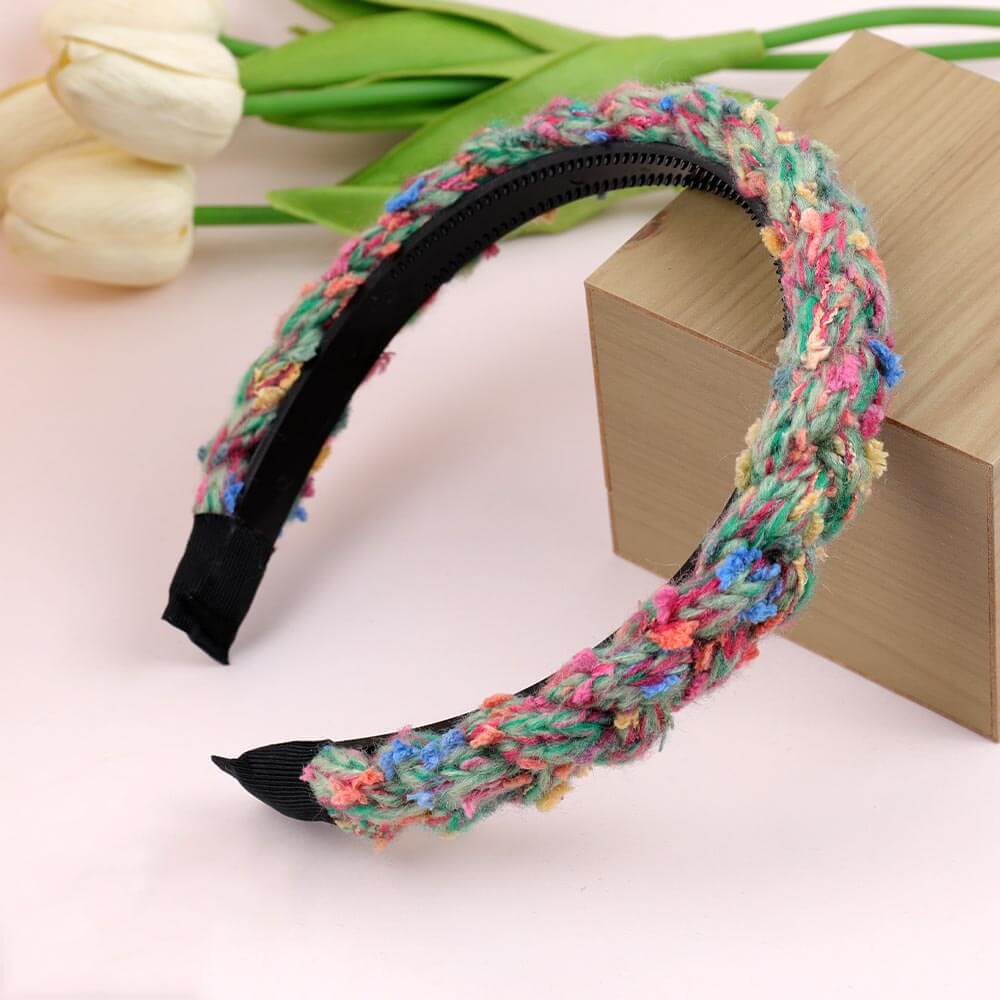 Handmade Mixed Color Woven headband