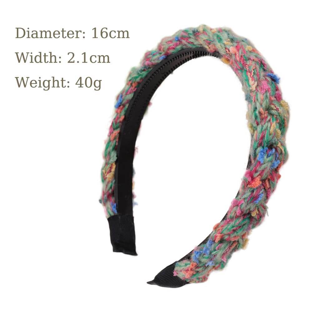 Handmade Mixed Color Woven headband