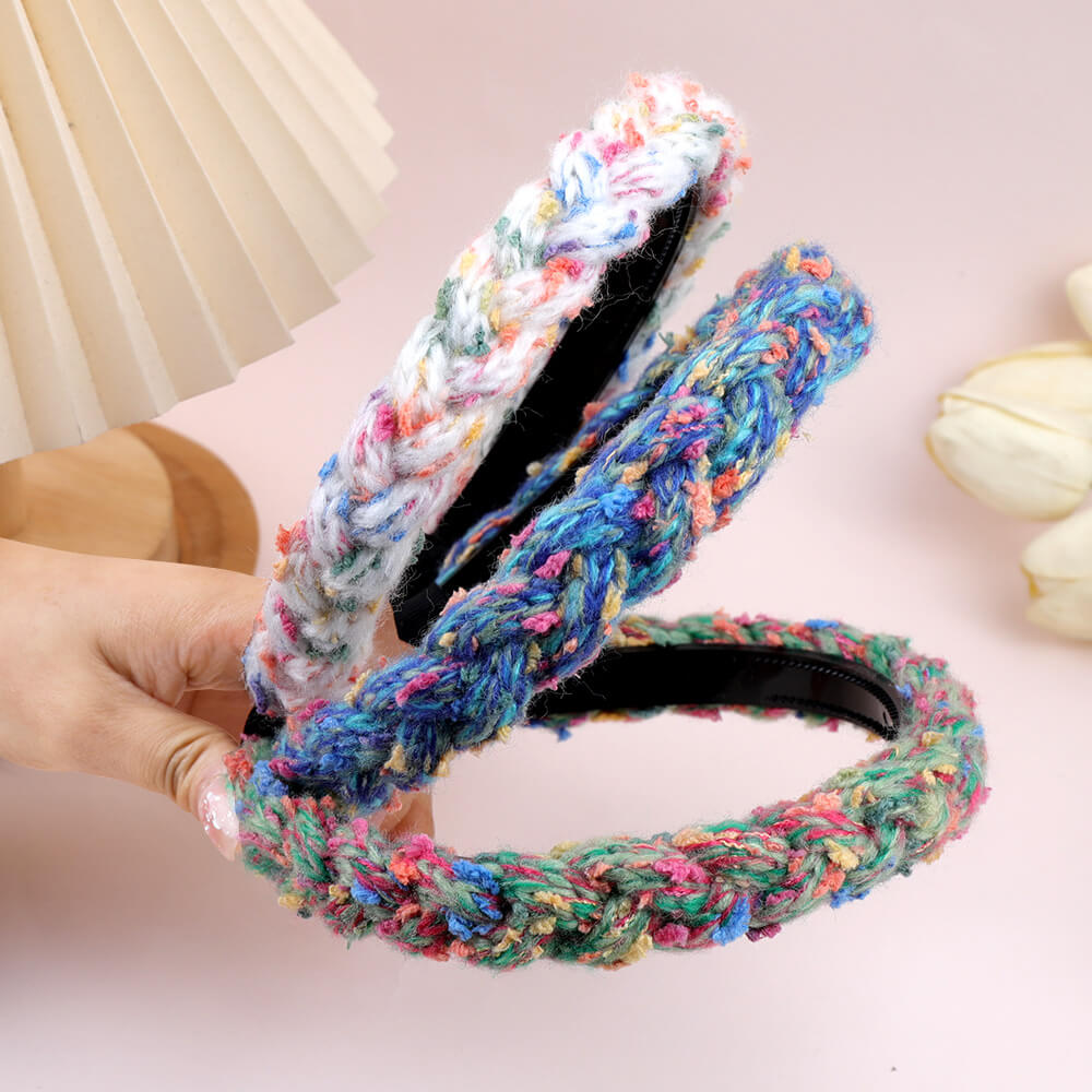 Handmade Mixed Color Woven headband