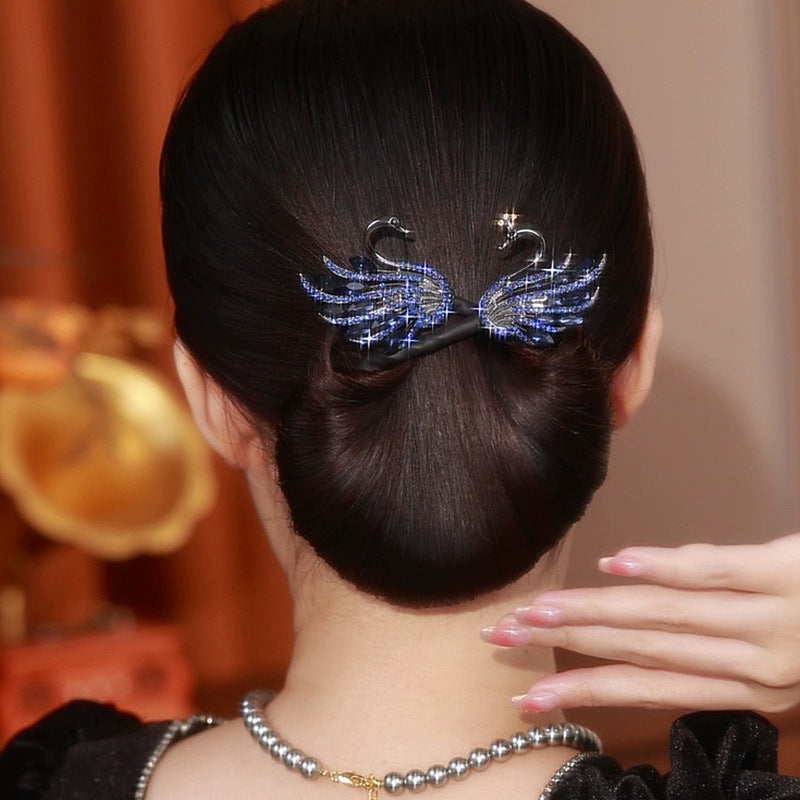 Handmade Swan Easy Updo Hairstyle Tool Twist Clips