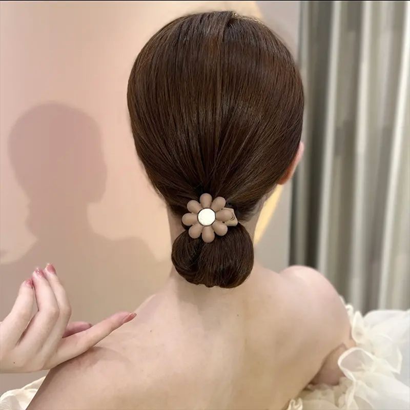 Smile Flower Elastic Hair Bands Scrunchies