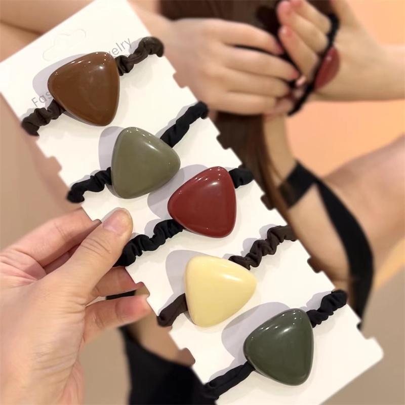 Smile Flower Elastic Hair Bands Scrunchies