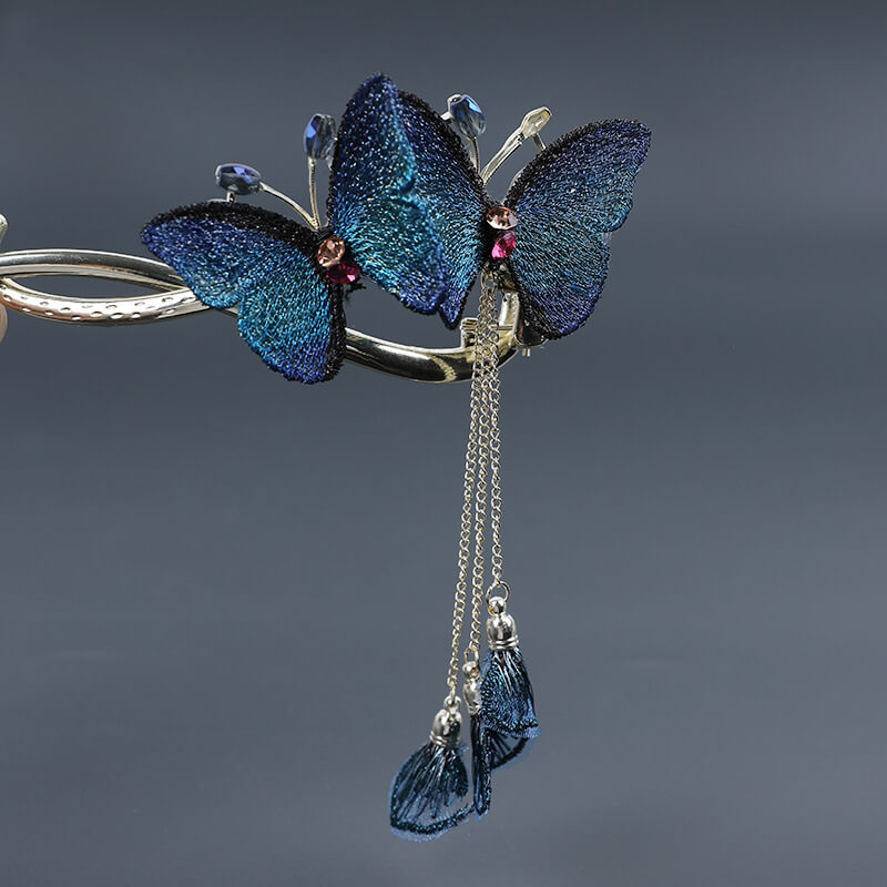 Vintage Butterfly Hair Claw Twist Hair Clip