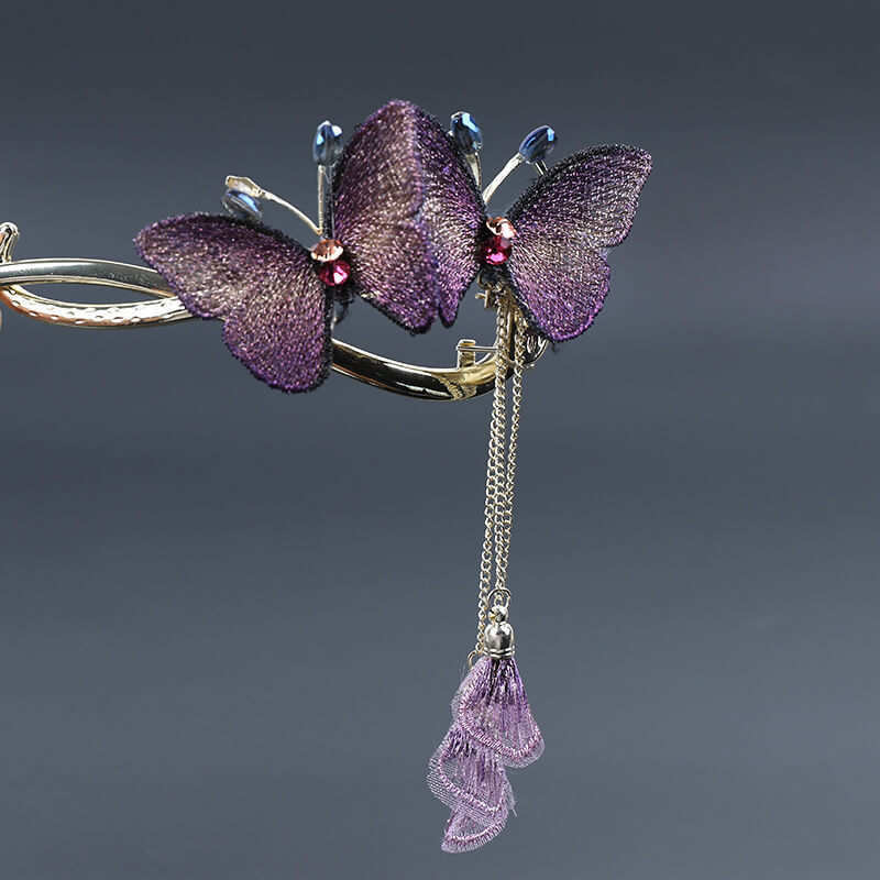 Vintage Butterfly Hair Claw Twist Hair Clip